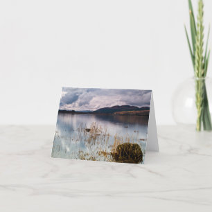 Lake of Menteith, Schotland Wenskaart Kaart