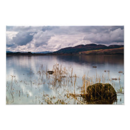 Lake of Menteith, Scotland Photo print Foto Afdruk