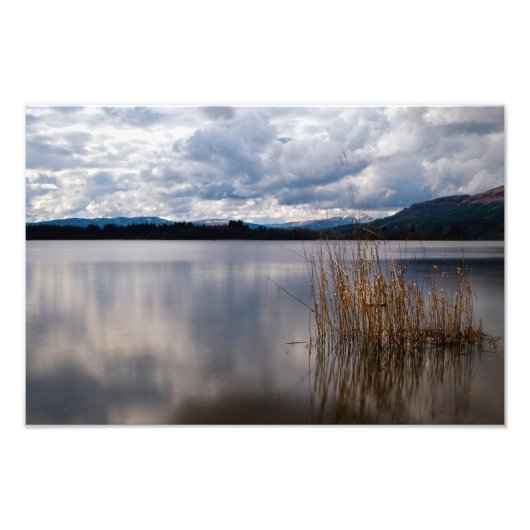 Lake of Menteith, Scotland Photo print Foto Afdruk (Voorkant)