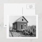 Lake of the Bossen Mobile Home, 1930 Briefkaart (Voorkant / Achterkant)