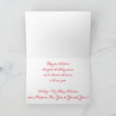 “Lake of the Isles Chinese Snow Dragon" Kerstkaart Kaart (Binnen)