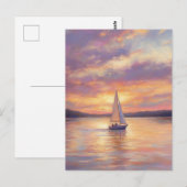 Lake of the Ozarks canvas prenten met houten lijst Briefkaart (Voorkant / Achterkant)