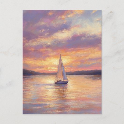 Lake of the Ozarks canvas prenten met houten lijst Briefkaart (Voorkant)