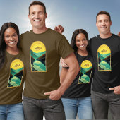 Lake of the Ozarks Missouri landschap vis T-Shirt