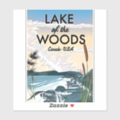 Lake of the Woods VSACanada Sticker (Vel)
