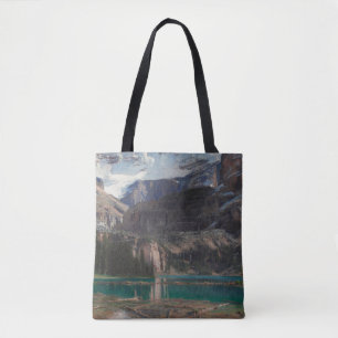 Lake O'Hara door John Singer Sargent, Victoriaanse Tote Bag