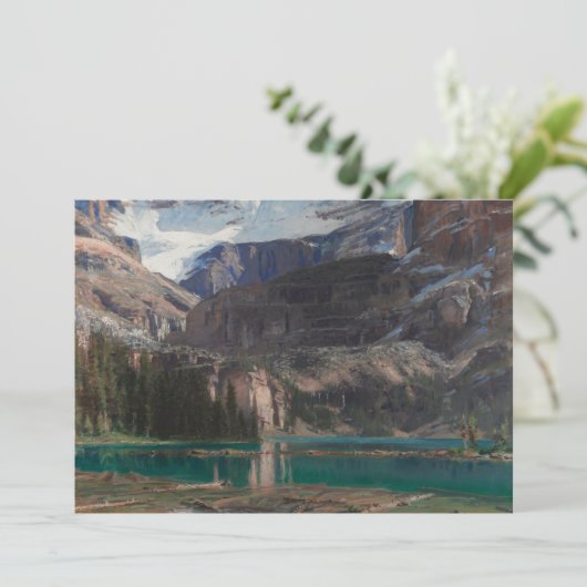 Lake O'Hara van John Singer Sargent, Victoriaans k (Staand voorkant)