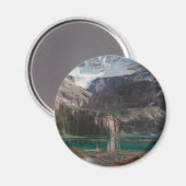 Lake O'Hara van John Singer Sargent, Victoriaans k Magneet (Voorkant / Achterkant)
