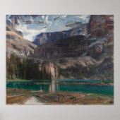 Lake O'Hara van John Singer Sargent, Victoriaans k Poster (Voorkant)