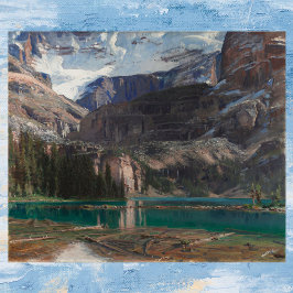 Lake O'Hara van John Singer Sargent, Victoriaans k Poster