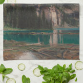 Lake O'Hara van John Singer Sargent, Victoriaans k Theedoek (Gevouwen)