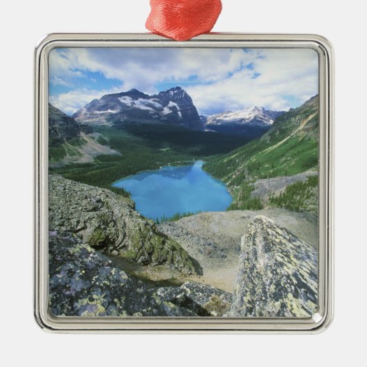 Lake O'Hara, Yoho NP, BC, Canada Metalen Ornament (Voorkant)