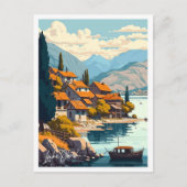 Lake Ohrid Travel  illustratie Briefkaart (Voorkant)