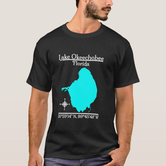 Lake Okeechobee Florida T-Shirt met lange mouwen (Voorkant)