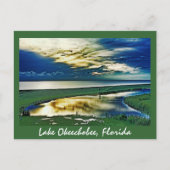 Lake Okeechobee, Florida, VS Briefkaart (Voorkant)