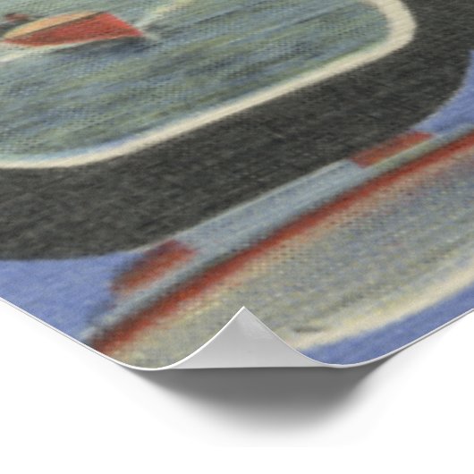 Lake Okoboji, Iowa - Grote letterscènes Poster (Hoek)