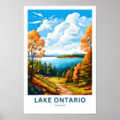 Lake Ontario Canada Reisprint Poster (Voorkant)