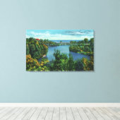 Lake Ontario & Durand Eastman Park Canvas Afdruk (Insitu (Houten vloer))