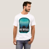 Lake Ontario New York Zomer T-shirt (Voorkant volledig)