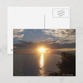 Lake Ontario Sunset Briefkaart (Voorkant / Achterkant)