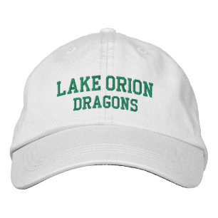 Lake Orion High School Geborduurde Honkbal Hoed Pet