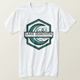 Lake Ouachita Arkansas Moon Shine Hexa T-shirt