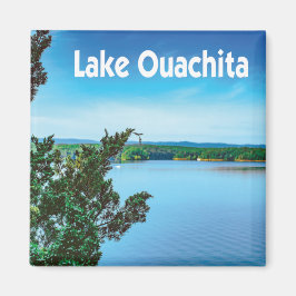 Lake Ouachita, foto Arkansas met naam Magneet