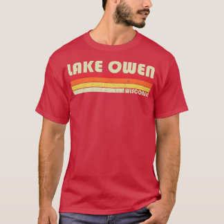LAKE OWEN WISCONSIN Funny Vissen Camping Summer G T-shirt