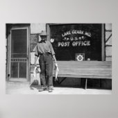 Lake Ozark Fisherman, jaren '30 Poster (Voorkant)