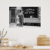 Lake Ozark Fisherman, jaren '30 Poster (Keuken)