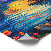 Lake Painting Poster (Hoek)