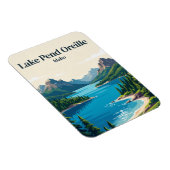 Lake Pend Oreille Idaho Magneet (Rechterzijde)