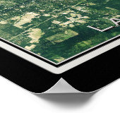 Lake Pend Oreille Idaho Satellite Poster Map (Hoek)