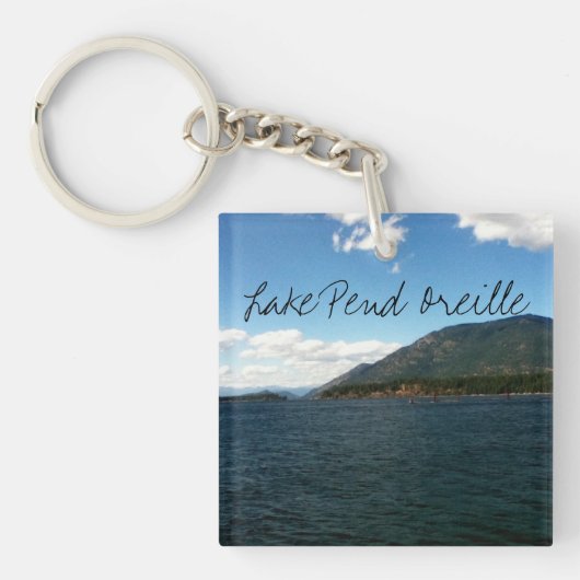 Lake Pend Oreille Sleutelhanger (voorkant)