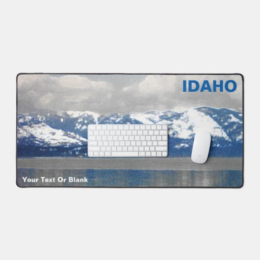 Lake Pend Oreille Winter Bureaumat (Keyboard & Muis)
