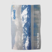 Lake Pend Oreille Winter Golfhanddoek (Voorkant)