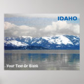 Lake Pend Oreille Winter Poster (Voorkant)