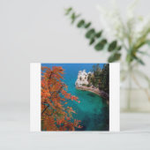 Lake Pictured Rocks Shore Superior Michigan Briefkaart (Staand voorkant)