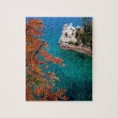 Lake Pictured Rocks Shore Superior Michigan Legpuzzel (Verticaal)