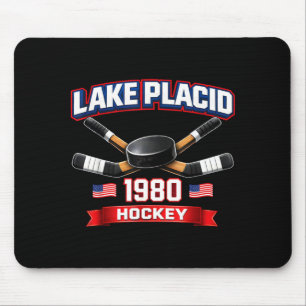 Lake placid 1980 hockey vintage usa puck new york muismat