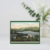 Lake Placid, Adirondacks, NY 1917 Briefkaart (Staand voorkant)