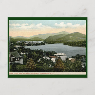 Lake Placid, Adirondacks, NY 1917  Briefkaart