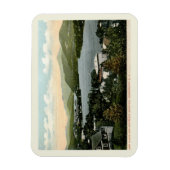 Lake Placid, Adirondacks, NY 1917 Style Magneet (Verticaal)