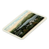Lake Placid, Adirondacks, NY 1917 Style Magneet (Linkerzijde)