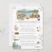 Lake Placid Bachelorette Weekend Itinerary  Kaart (Voorkant)