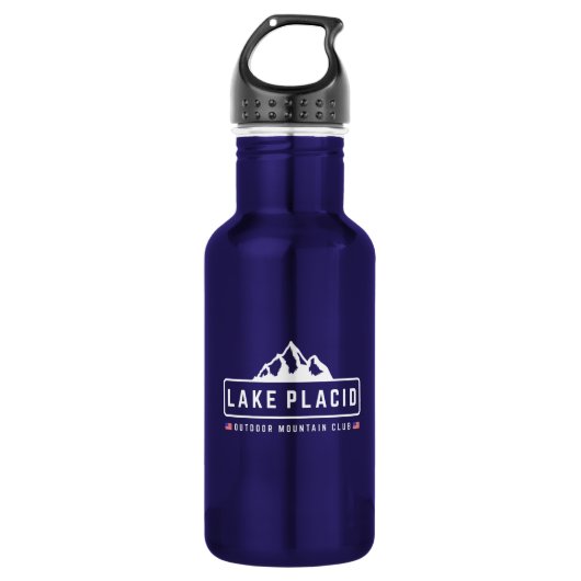 Lake Placid Buiten Waterfles (Voorkant)