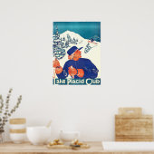 Lake Placid Club,Ski Poster (Keuken)