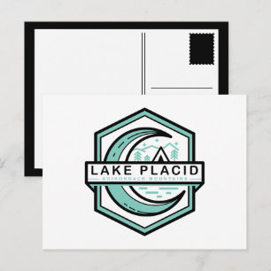 LAKE PLACID maan hexa Briefkaart
