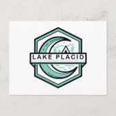 LAKE PLACID maan hexa Briefkaart (Voorkant)