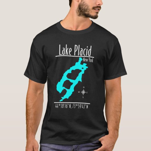 Lake Placid New York 1 T-shirt (Voorkant)